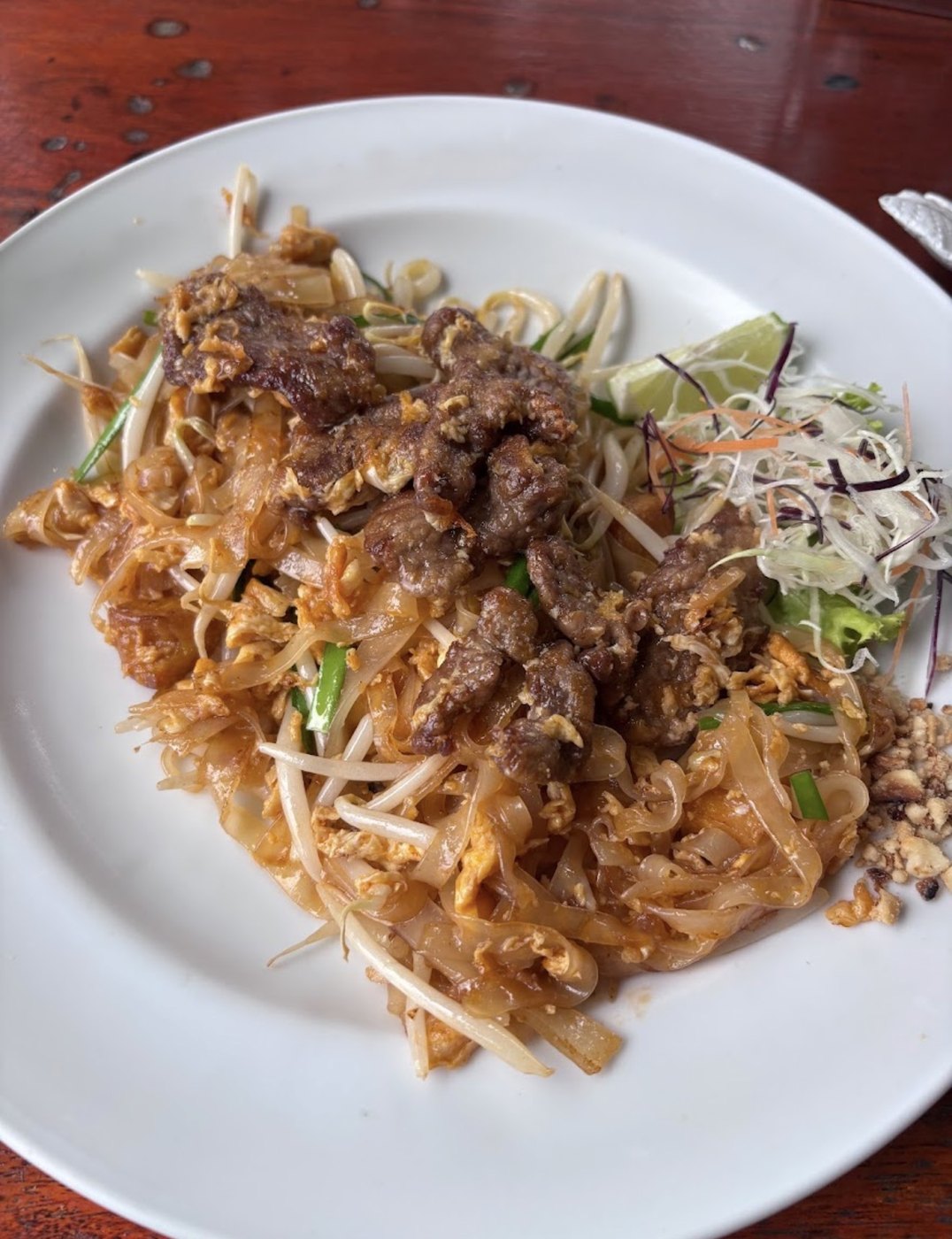 ผัดไทยไก่